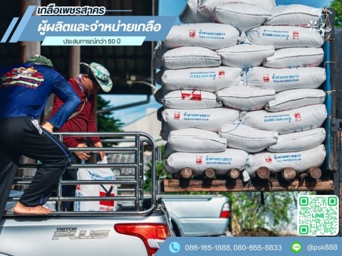 ผู้ผลิตและจำหน่ายขายส่งเกลือราคาถูก